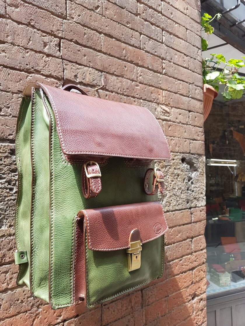 Leather Backpack - immagine 2