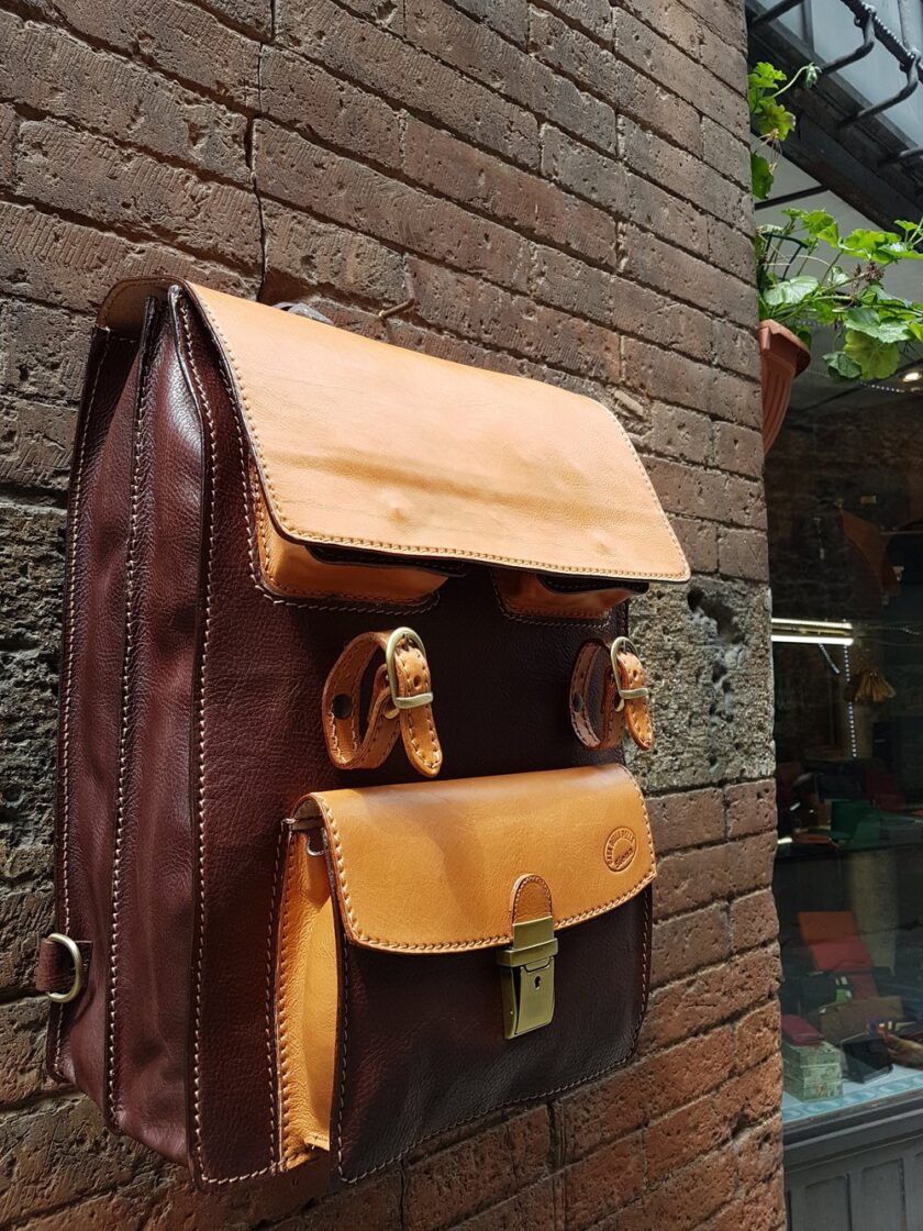 Leather Backpack - immagine 4