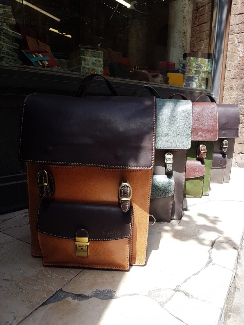 Leather Backpack - immagine 7