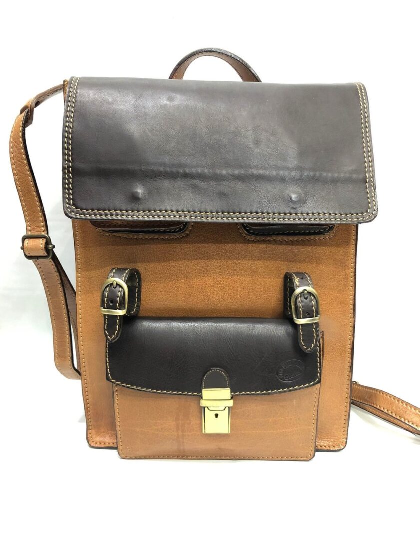 Leather Backpack - immagine 9