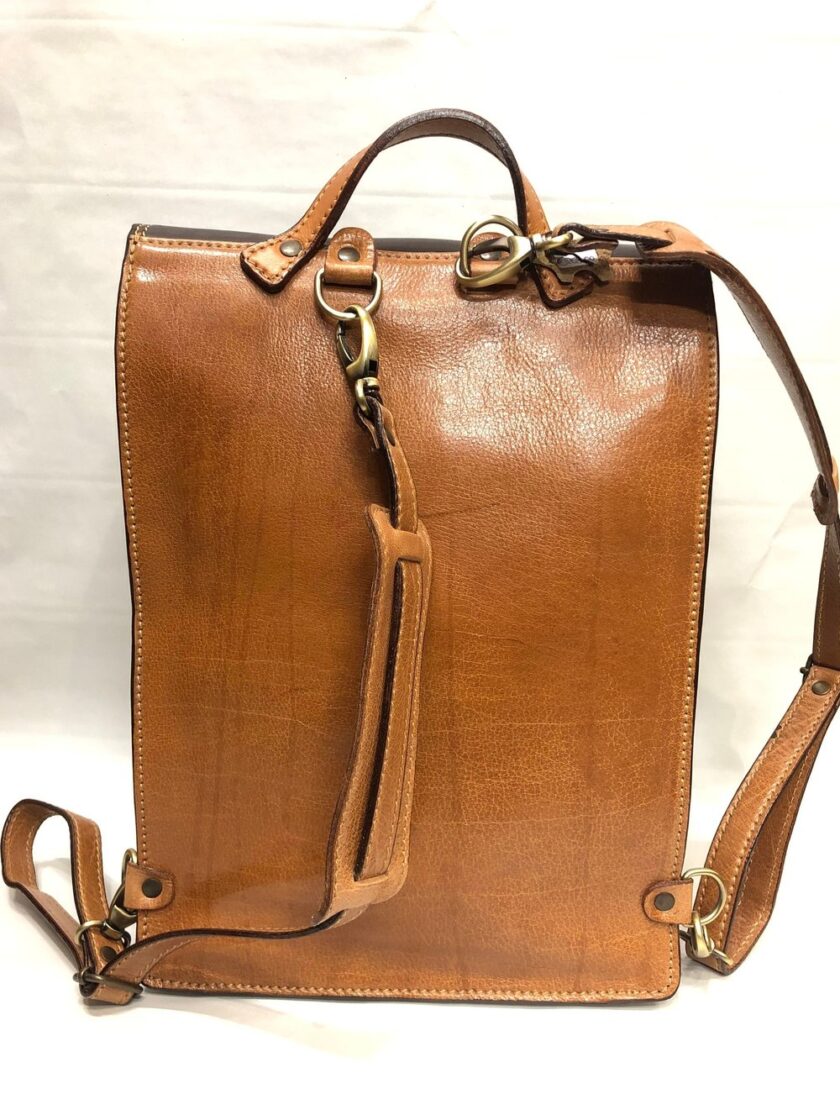 Leather Backpack - immagine 11
