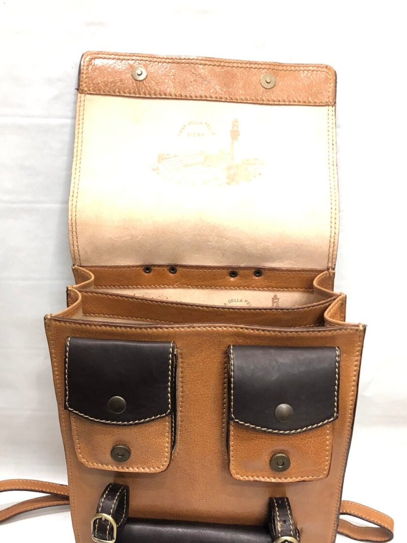 Leather Backpack - immagine 12
