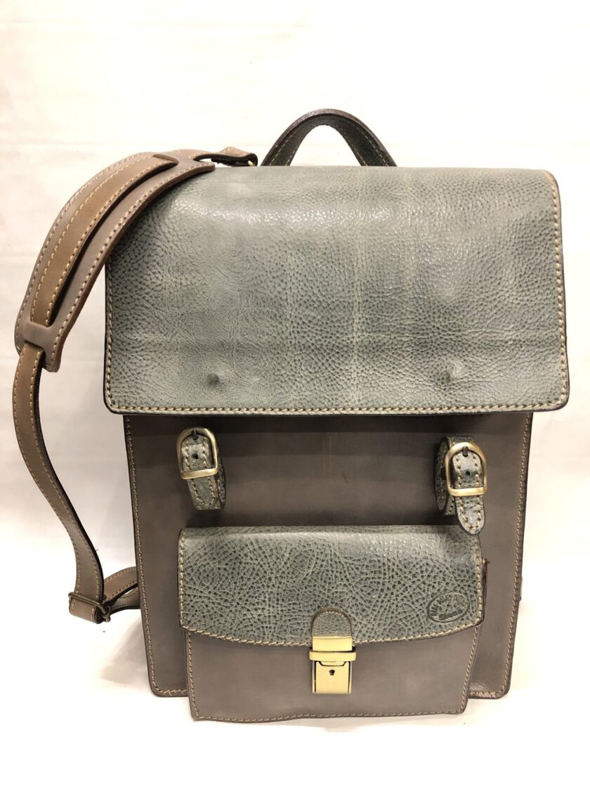Leather Backpack - immagine 14
