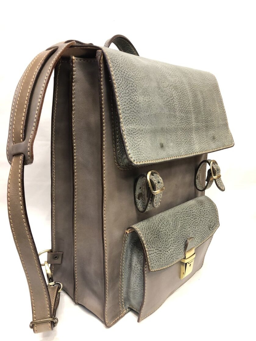 Leather Backpack - immagine 15