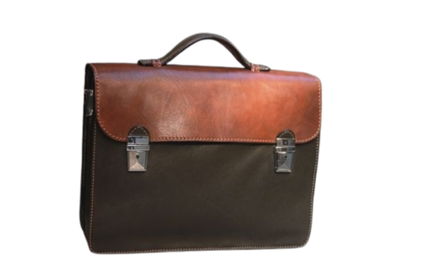 Borsa a tracolla doppia chiusura
